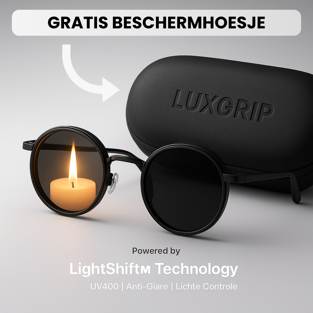 LUXGRIP | Jij kiest hoe donker je brill is